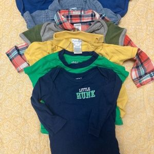 8 6-9 month boy tops